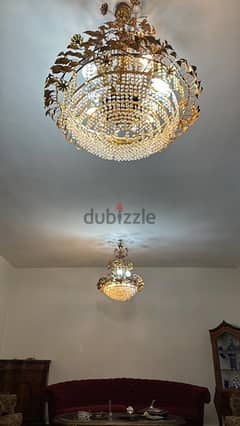 2 Chandelier for sale