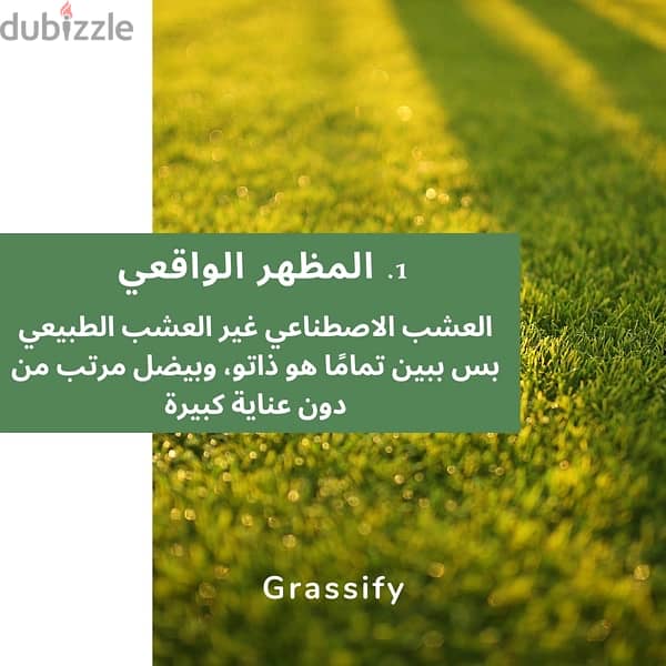 عشب صناعي artificial grass gazon 3