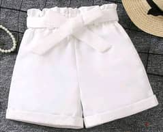 SHEIN White shorts