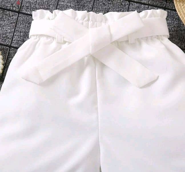 SHEIN White shorts 2