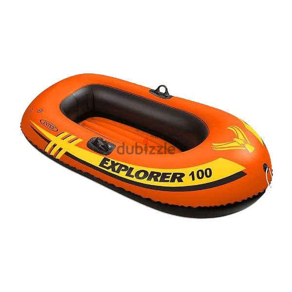 Intex Explorer 100 Inflatable Boat 147 x 84 cm - 1 Person (Boat Only) 0