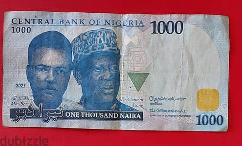 2023 Nigeria 1,000 Naira