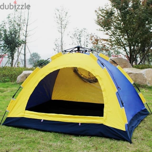 Outdoor Camping Tent, 200 x 200 cm Waterproof Hiking Tent + Carry Bag 6