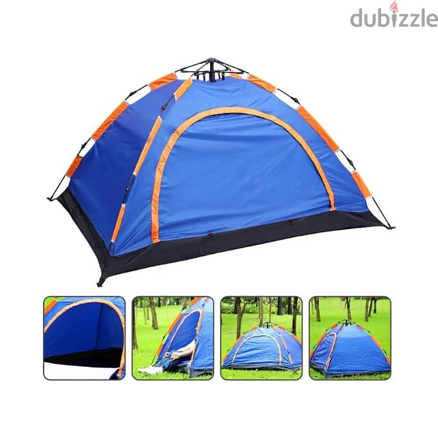 Foldable Camping Tent, 200 x 150 cm Garden Tent + Carry Bag 3