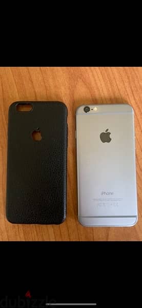 IPhone 6 + original leather case+ screen protection 1