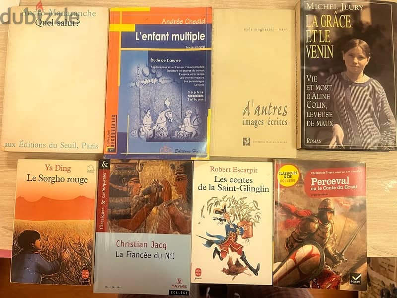French Books for sale - very good price 2