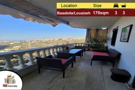 Baabda/Louaizeh 170m2 | Classy Area | Amazing View | PA | 0