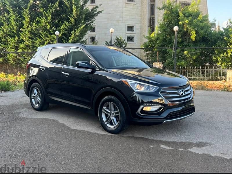 Hyundai Santa Fe 2018, sport limited, AWD, (التسجيل مجاني), ajnabe. 0
