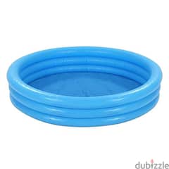 Intex Crystal Blue Inflatable Pool 168 x 38 cm 0
