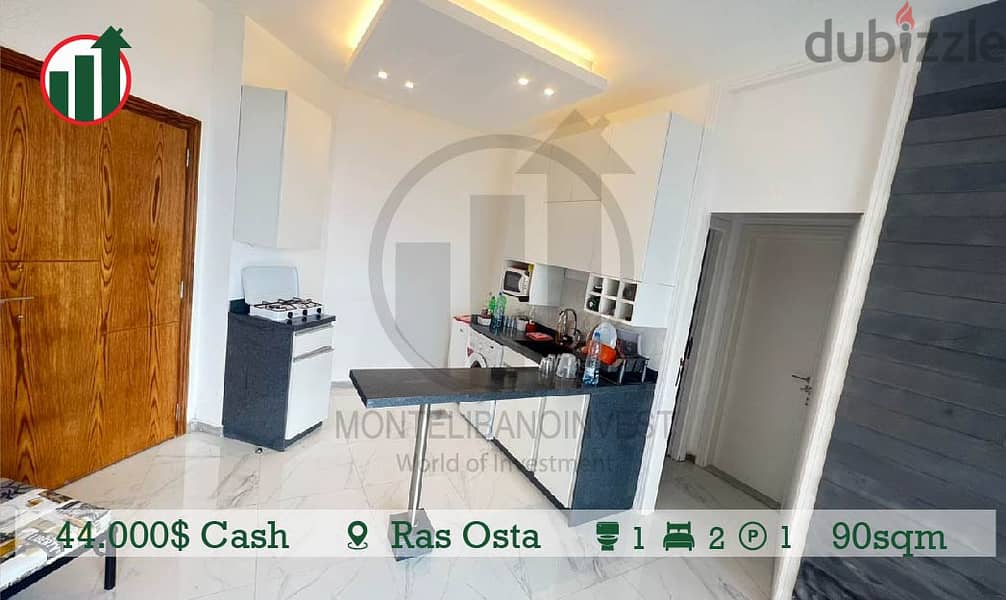 Fully Furnished Apartment for Sale in Ras Osta for only 44.000$ !!!! 2