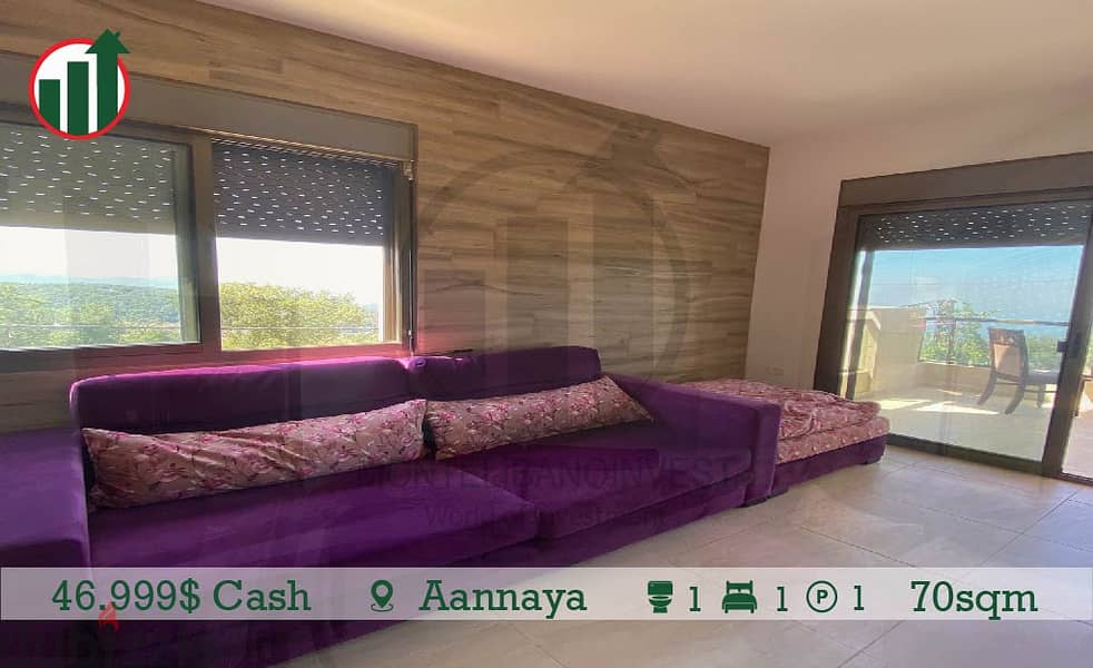 Semi-Furnished Chalet for Sale in Aannaya for only 46.999$ !!! 1