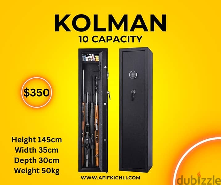 Kolman Gun Safe New 2