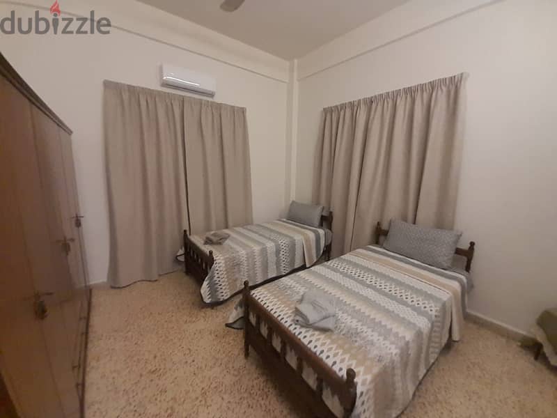 110 Sqm | Fully Furnished Apartment For Rent In Baouchrieh 3