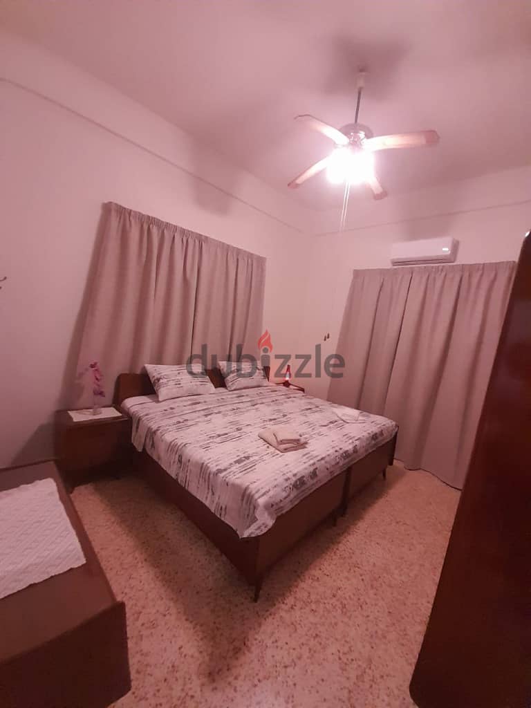 110 Sqm | Fully Furnished Apartment For Rent In Baouchrieh 4