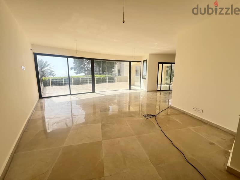 mansourieh spacious apartment with 150m terrace and garden Ref#6098 0