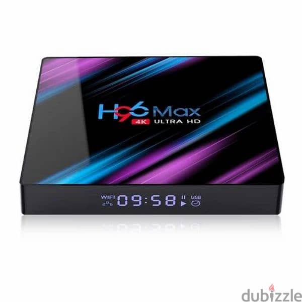 H96 MAX Smart TV Box 4GB 64GB Media player 4K Android 10.0 1