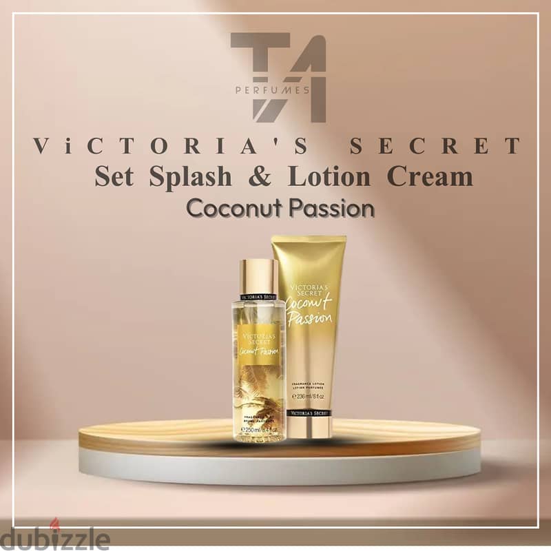 Victoria's Secret Set Splash & Lotion Cream 6