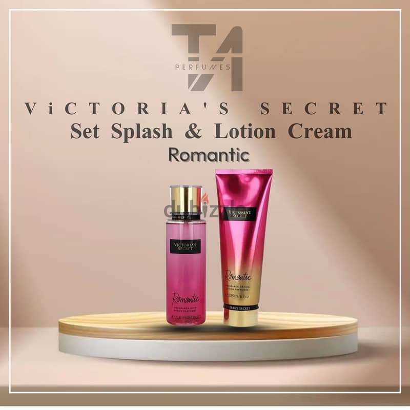 Victoria's Secret Set Splash & Lotion Cream 8