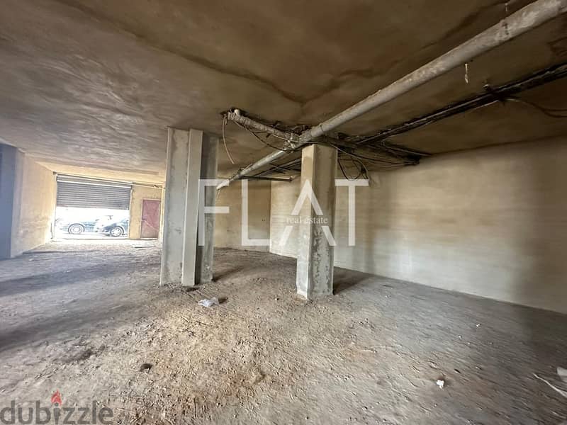 Warehouse for rent in Zikrit| 800$ / Month 0