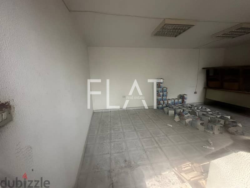 Warehouse for rent in Zikrit| 800$ / Month 11