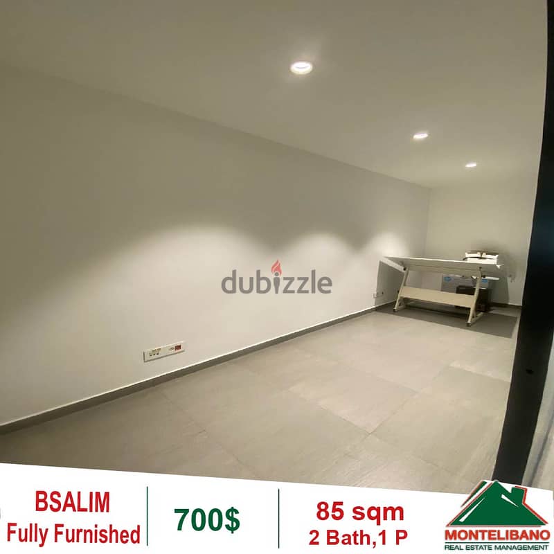700$!! Fully Furnished Office for rent in Bsalim 3