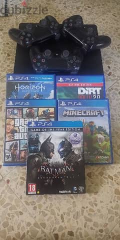Ps4 +3 controllers+ 6 games for SALE! 0