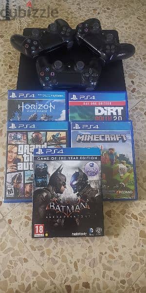 Ps4 +3 controllers+ 6 games for SALE! 0