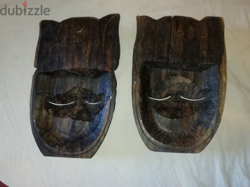 wooden african masks prices varies with each mask 17