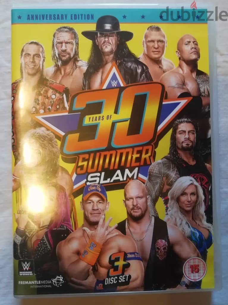 30 years of WWF / WWE history on 3 dvds 0