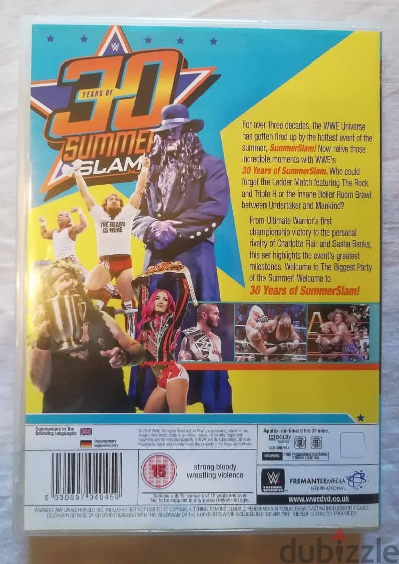30 years of WWF / WWE history on 3 dvds 2
