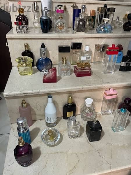 discontinued authentic rare dior armani etc perfume empty bottles 1