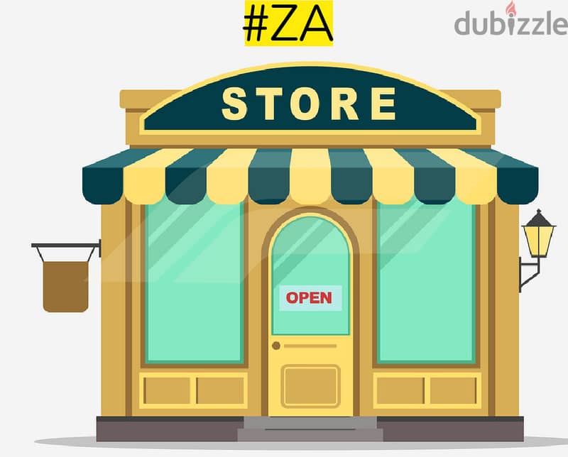 A 120 SQM shop for rent in jal el dib / جل الديب  F#ZA105321 0