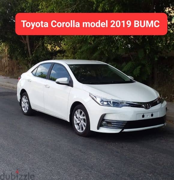 2019 Toyota Corolla full package  مصدر وصيانة الشركة 5