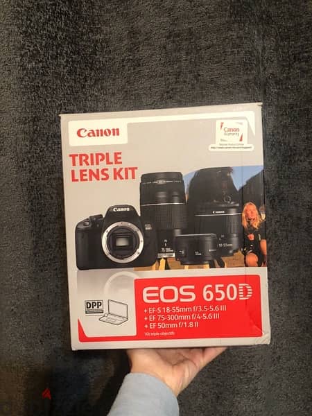 CANON EOS 650D Camera like new 2