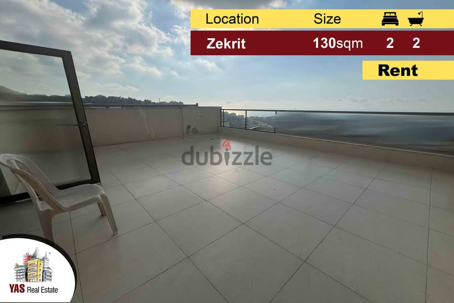 Zekrit 130m2 | 20m2 Terrace | Luxury Rooftop | Panoramic View | NE | 0