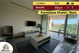 Amchit 53m2 | Chalet | Rent | Fully Furnished |  Panoramic View | MY | 0