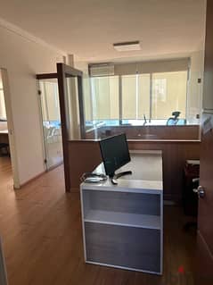 office for rent furnished in jal el dib مكتب للاجار في جل الديب