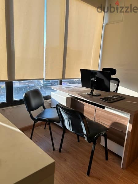 office for rent furnished in jal el dib 3