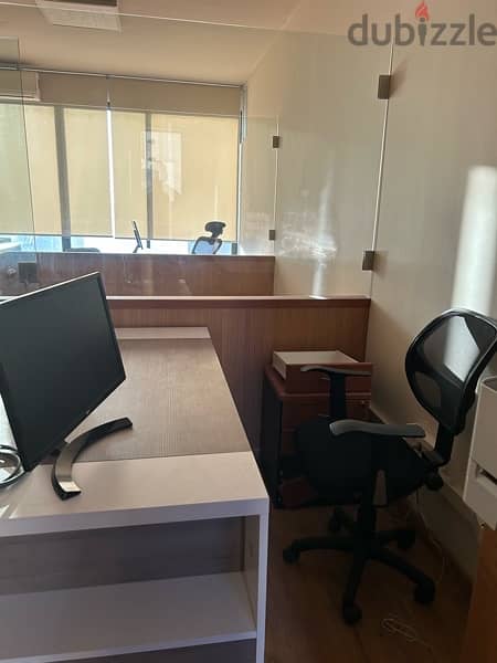 office for rent furnished in jal el dib 4