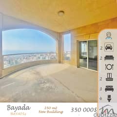 Biyada | New Building | Huge Balcony | Panoramic Sea View | 250m² 0