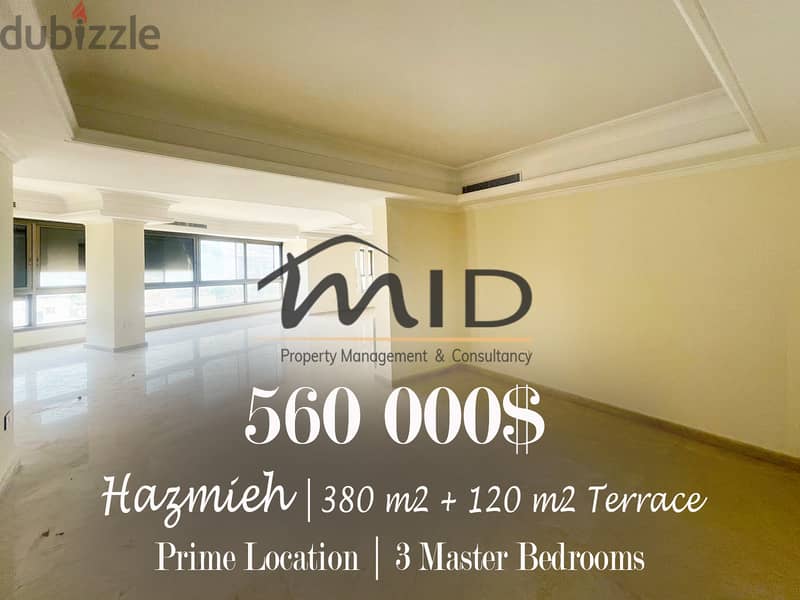 Hazmiye | Signature 380m² + 120m² Terrace | 3 Master Bedrooms | Luxe 1