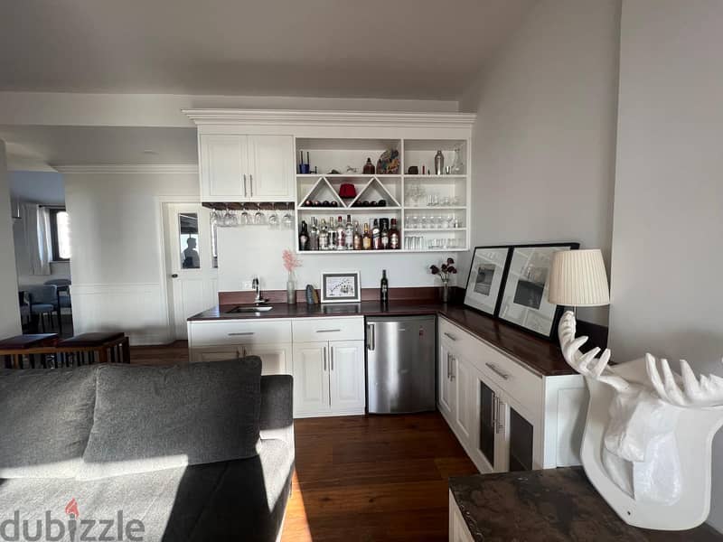 L15548-American Vintage Apartment with Terraces for Sale In Achrafieh 8