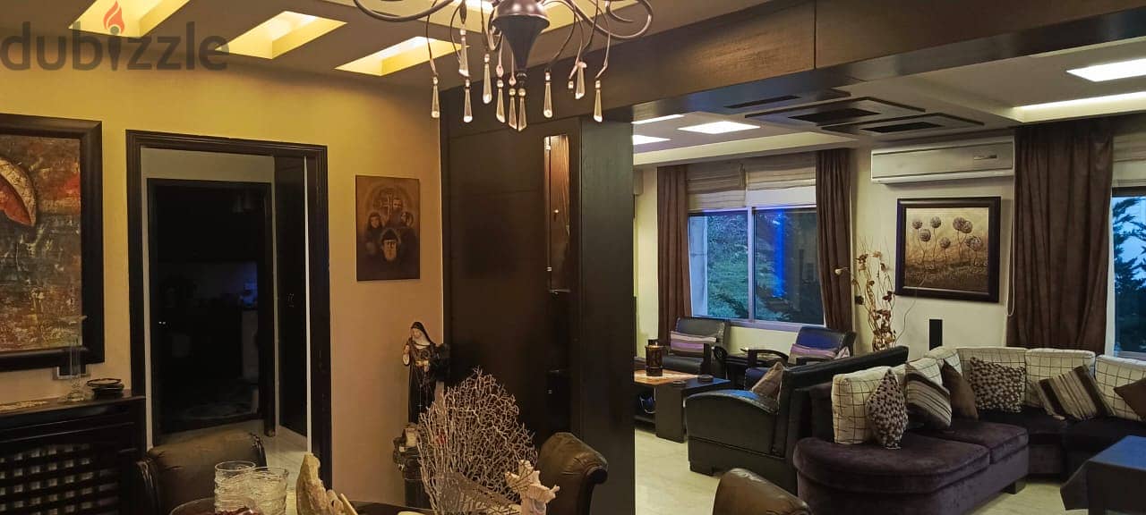 zahle ksara fully furnished & decorated luxurious apartment Ref#6243 2