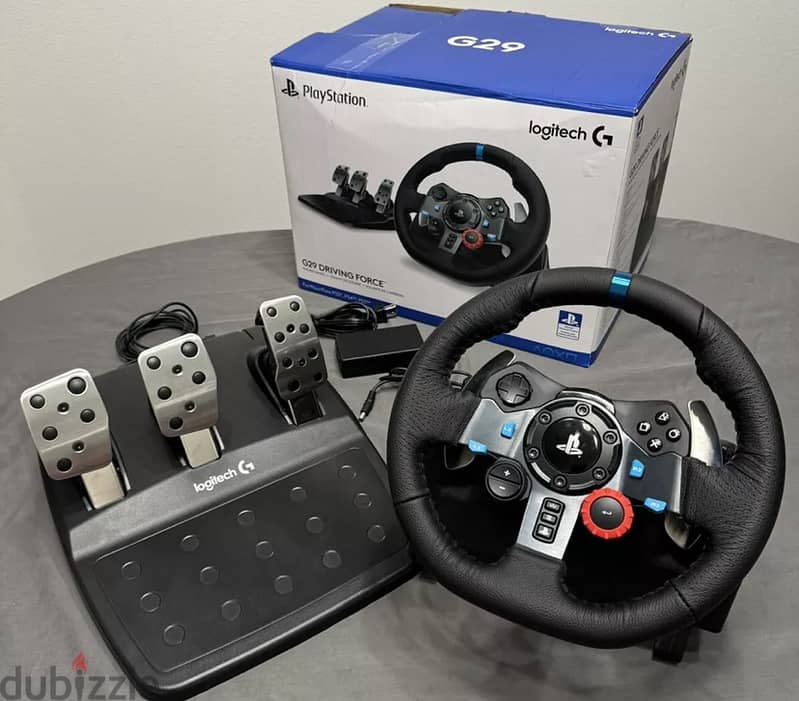 Logitech G29 Driving Force Racing Wheel (PC) (PS4) (PS5) 0