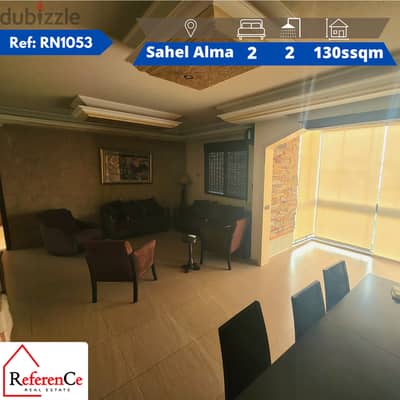 Prime location apartment in Sahel Alma شقة موقع متميز في ساحل علما