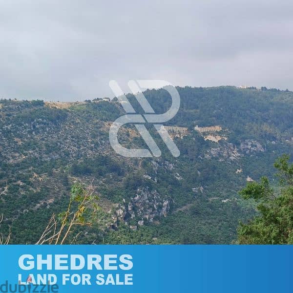 Land for sale in Ghedres - أرض للبيع في غدراس 1