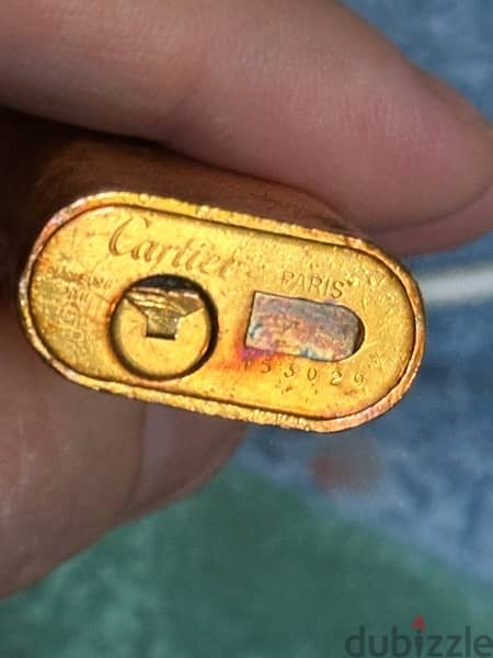 Cartier Lighter vintage Gold Swiss Made 5