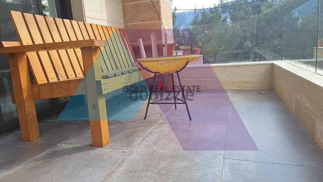A 150 m2 apartment with 36 m2 terrace for sale in Kennebet Baabdat 3