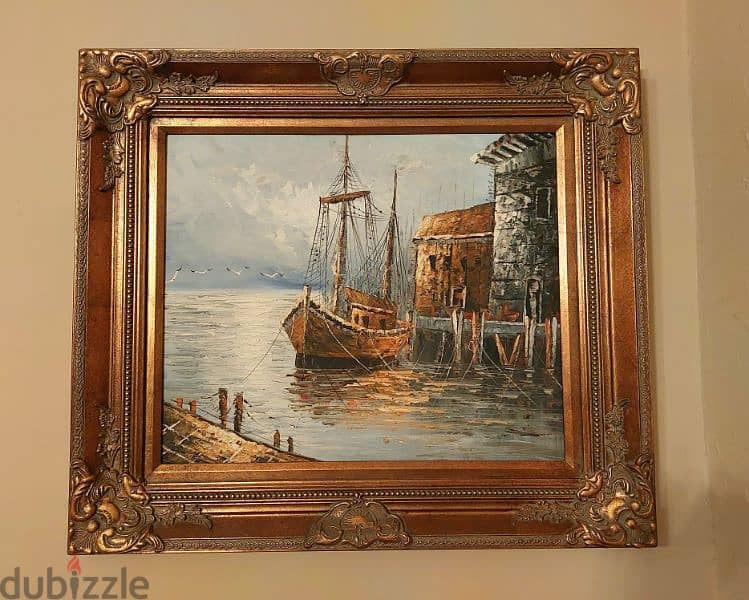 Oil Painting Picture لوحة للحيط رسم زيت 6