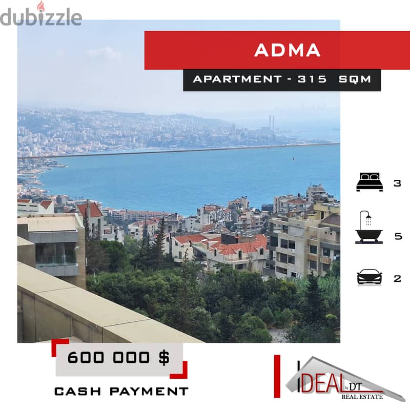 Deluxe Apartment for sale in Adma 315 SQM REF#WT18041 0
